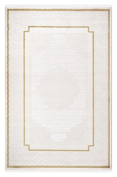 İpek Halı Sardes Koleksiyonu 6452A Altın 100 x 300 cm