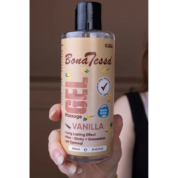 Bona Tessa Vanilya Aromalı Masaj Jeli 250 ml - 6