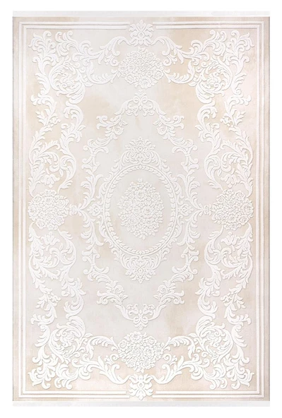İpek Halı Sardes Koleksiyonu 6463A Krem 80 x 150 cm