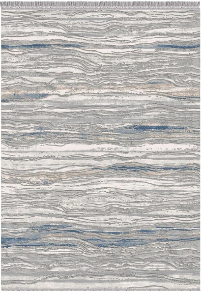 İpek Halı Safarin Koleksiyonu 7608A Gri 120 x 180 cm
