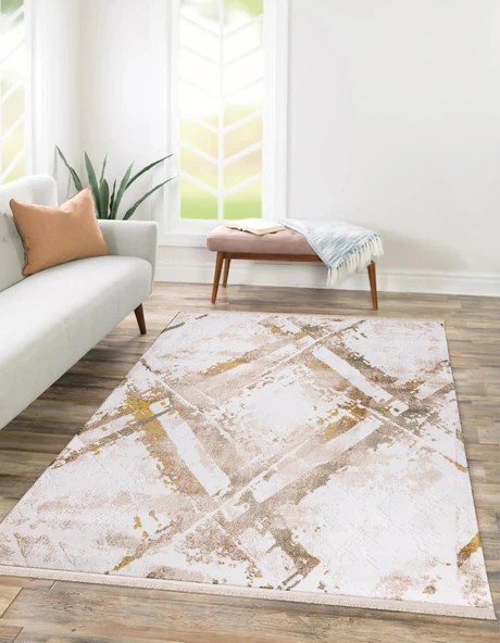 İpek Halı Lapena Koleksiyonu 11505 Krem 120 x 200 cm - 2