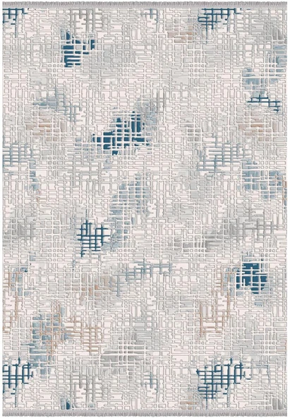 İpek Halı Safarin Koleksiyonu 7632A Gri 120 x 180 cm