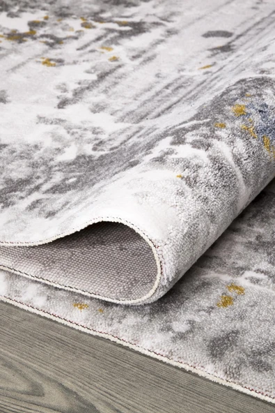 İpek Halı Lapena Koleksiyonu 11552 Gri 120 x 200 cm - 3