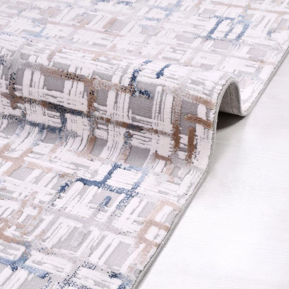 İpek Halı Safarin Koleksiyonu 7645A Gri 120 x 180 cm - 3