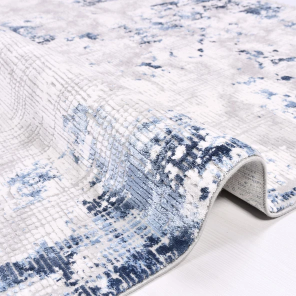 İpek Halı Safarin Koleksiyonu 7604A Gri 100 x 200 cm - 4