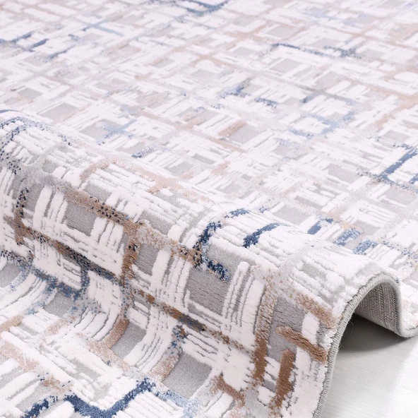 İpek Halı Safarin Koleksiyonu 7645A Gri 160 x 230 cm - 2