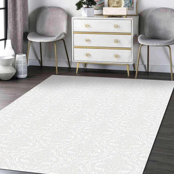 İpek Halı Anisa Koleksiyonu 15901 Krem 80 x 150 cm - 2