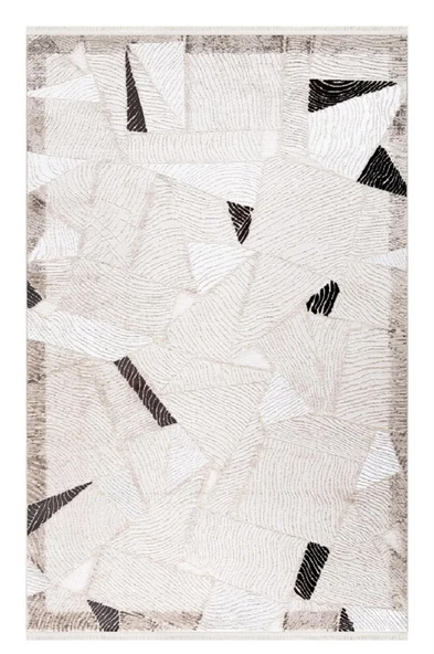 İpek Halı Anisa Koleksiyonu 15909 Krem 80 x 300 cm