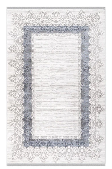 İpek Halı Anisa Koleksiyonu 15954 Mavi 100 x 300 cm