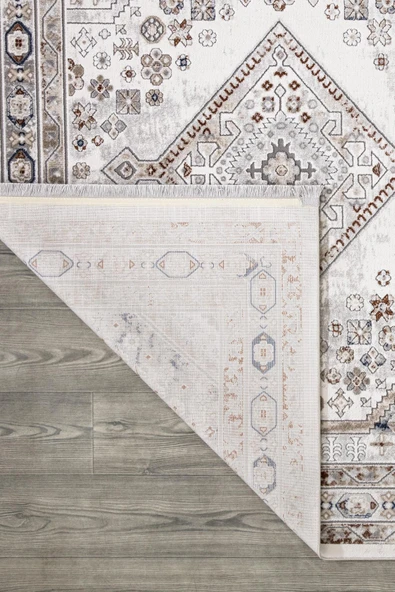 İpek Halı Vales Koleksiyonu 7811A Gri 120 x 180 cm - 4