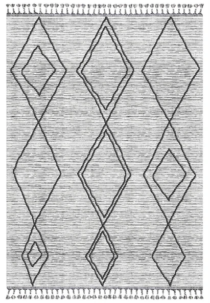 İpek Halı Meryland Koleksiyonu 17124 Gri 160 x 235 cm