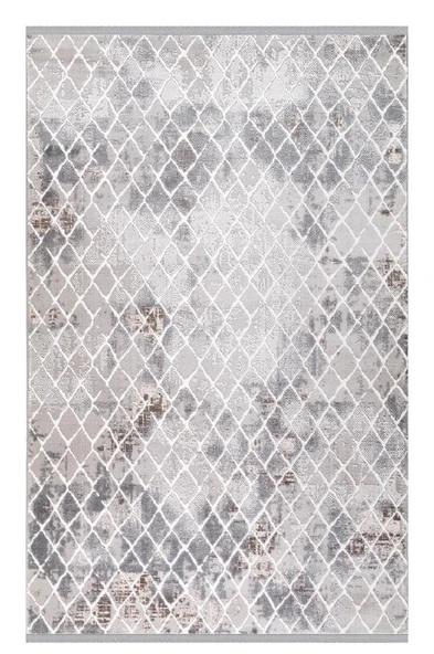 İpek Halı Anisa Koleksiyonu 15951 Gri 80 x 150 cm