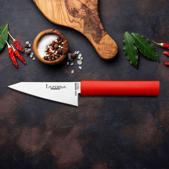Lazbisa Mutfak Bıçak Seti Et Ekmek Sebze Asia Serisi Şef Sıyırma Bıçağı