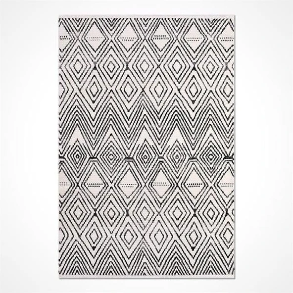 İpek Halı Morah Koleksiyonu 16709 Beyaz 160 x 230 cm