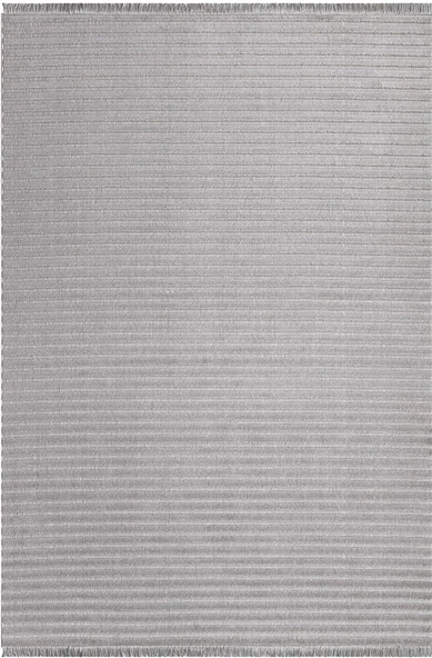 İpek Halı Kişiye Özel Ölçü Kesme Almond Koleksiyonu 11402 Gri 120 x 500 cm