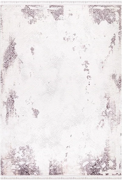 İpek Halı Kişiye Özel Ölçü Kesme Blossom Koleksiyonu 13450 Krem 200 x 400 cm