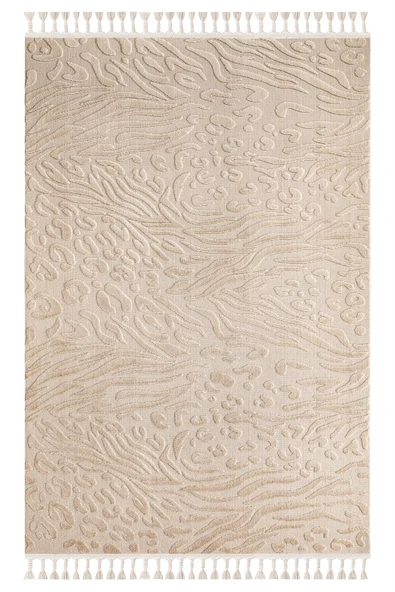 İpek Halı Kişiye Özel Ölçü Kesme İpek Lüx Koleksiyonu 11706 Vizon 100 x 300 cm