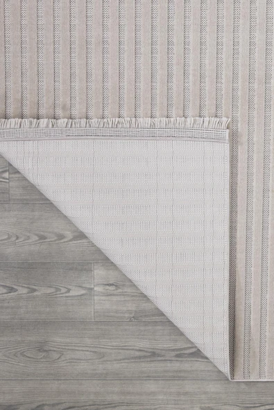İpek Halı Kişiye Özel Ölçü Kesme Almond Koleksiyonu 11400 Krem 200 x 350 cm - 4