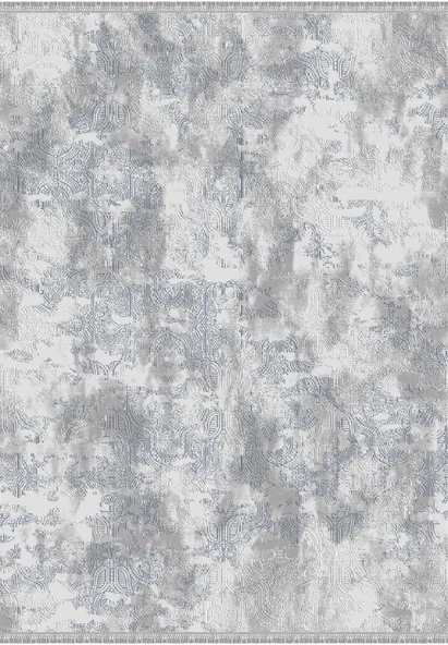 İpek Halı Kişiye Özel Ölçü Kesme Blossom Koleksiyonu 13620 Gri 80 x 400 cm