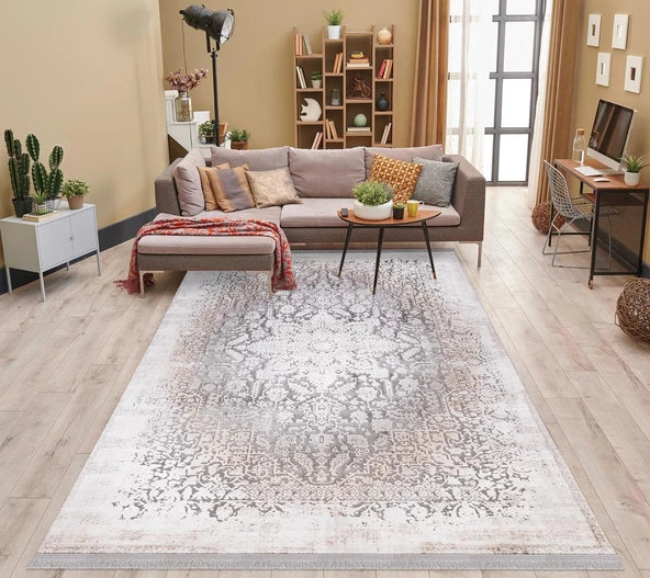 İpek Halı Vales Koleksiyonu 7818A Gri 160 x 230 cm - 2