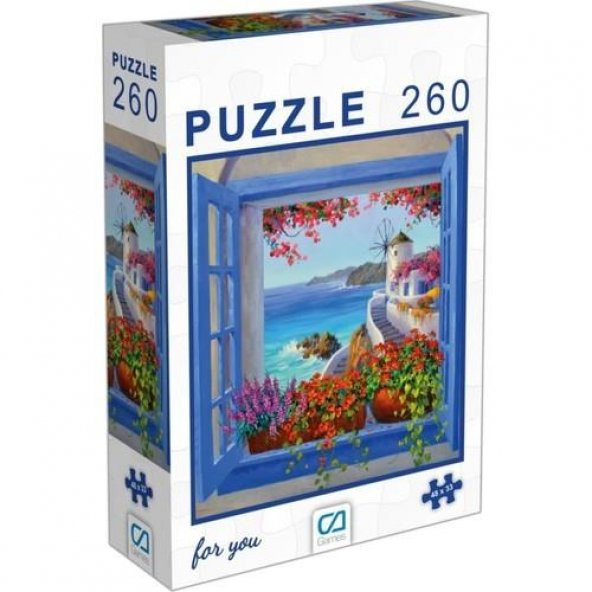 Ca Games Pencere Puzzle 260 Parça CA.6002