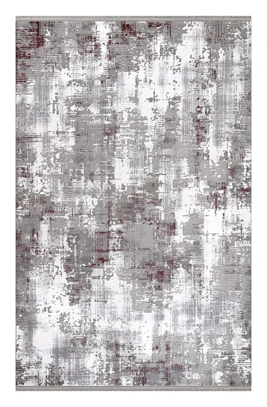 İpek Halı Kişiye Özel Ölçü Kesme sardes Koleksiyonu 6930A Gri 200 x 450 cm
