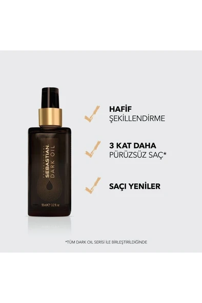 Dark Oil Saç Yağı 95 ml - Tüm Saç Tipleri Için - 2