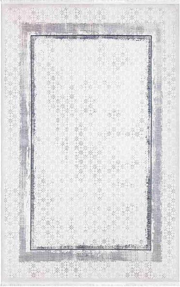 İpek Halı Kişiye Özel Ölçü Kesme Sedefkar Koleksiyonu 16552 Krem 120 x 400 cm