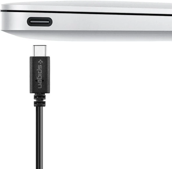 Spigen Essential USB-C to USB-A 3.1 Hızlı Şarj ve Data Kablo (1 Metre) C10C0 - 2