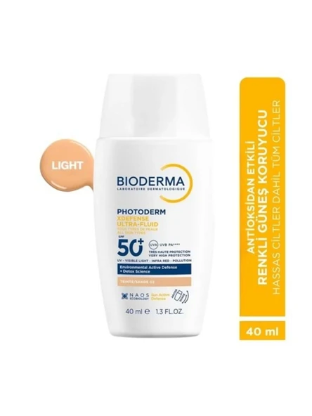 Bioderma Photoderm Xdefense Spf50+ Light 40 ml