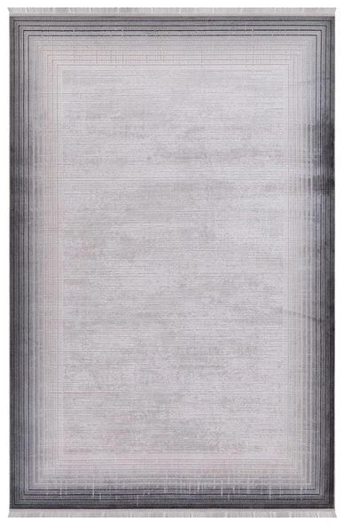İpek Halı Roxanne Koleksiyonu 17257 Gri 100 x 300 cm