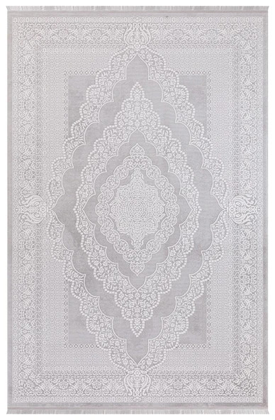 İpek Halı Safarin Koleksiyonu 7651A Gri 80 x 300 cm - 1