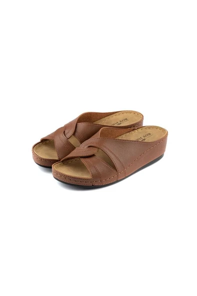 ROY JONES 1816 TABA COMFORT CASUAL ANATOMİK RAHAT KALIP GÜNLÜK TERLİK - 7