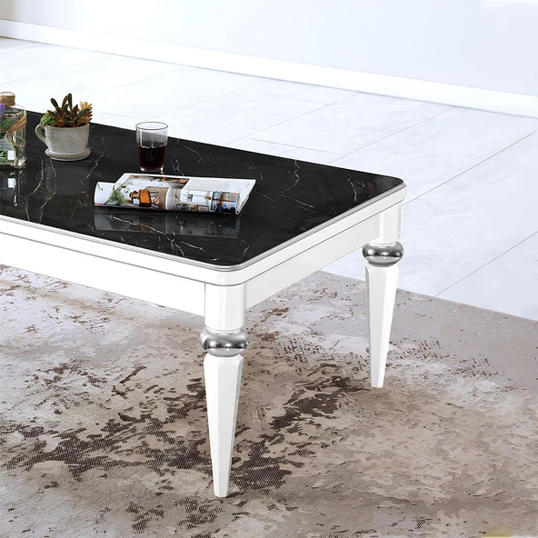 Elips 4 ADET Sehpa Ayağı 42 cm Plastik Beyaz Masa Ayak Mutfak Sehpası Masası Mobilya Ayakları - Resim 7