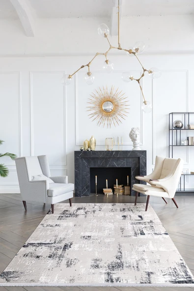 İpek Halı Salon Halısı 200x300 Sihir 17353 Krem - 3