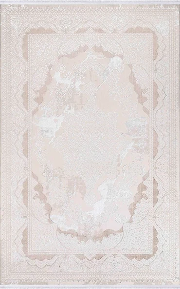 İpek Halı Salon Halısı 200x300 Sihir 17301 Krem
