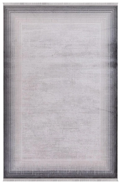 İpek Halı Yolluk Halısı 100x200 Roxanne 17257 Gri