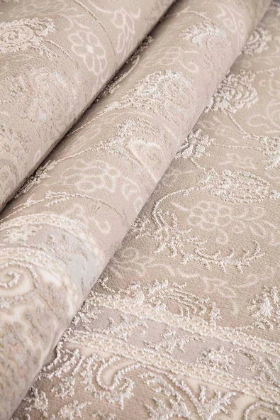 İpek Halı Salon Halısı 200x300 Sihir 17411 Bej - 4