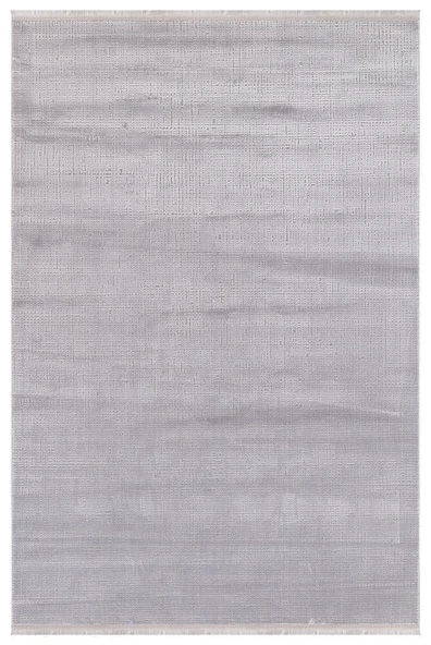 İpek Halı Kesme Oda Halısı 120x500 Rivenna Lux 2450A Gri