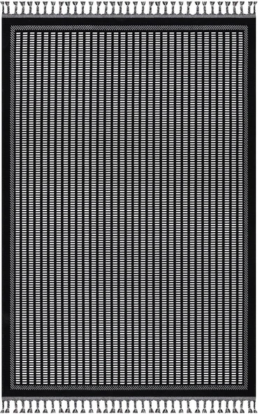 İpek Halı Oda Halısı 160x230 Lupin 18558 Siyah