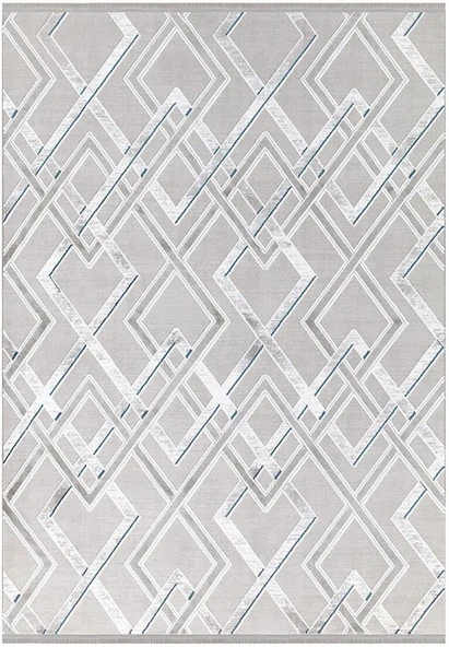 İpek Halı Salon Halısı 200x300 Gaspara 14858 Gri