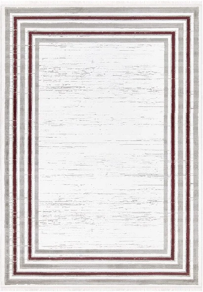 İpek Halı Yolluk Halısı 100x200 Gaspara 14852 Bordo