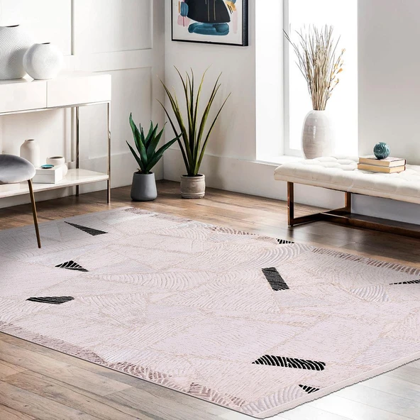 İpek Halı Yolluk Halısı 80x150 Anisa 15909 Krem - 5