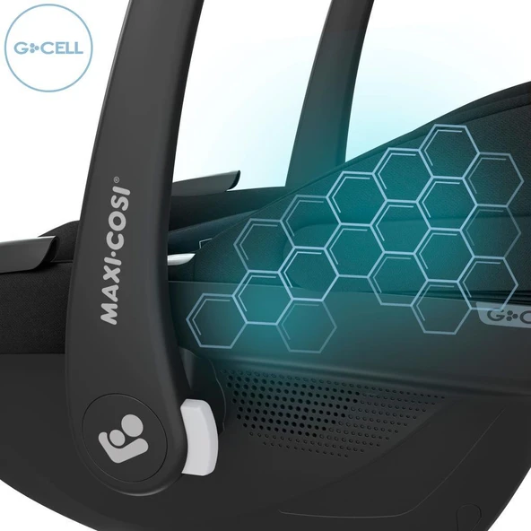 Maxi-Cosi Leona2-Pebble S Tek Elle Katlanabilen Ultra Kompakt Çift Yönlü Seyahat Sistem Bebek Arabası Black - 6