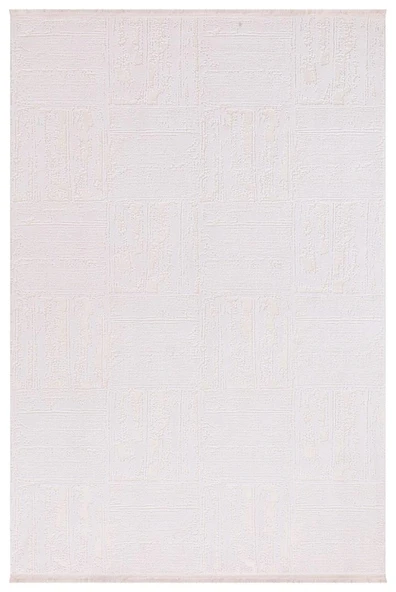 İpek Halı Kişiye Özel Ölçü Kesme Gaspara Koleksiyonu 14969 Krem 120 x 400 cm