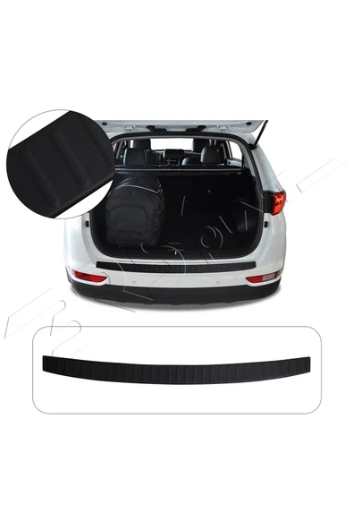 BRSPLAST  Kia Sportage Uyumlu 2015-2019 Abs Arka Tampon Üstü Koruma