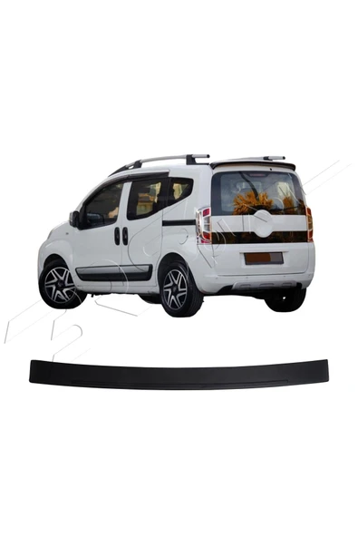 BRSPLAST  Fiat Fiorino Uyumlu 2007 Ve Üzeri Abs Arka Tampon Üstü Koruma - 2