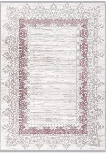 İpek Halı Yolluk Halısı 100x300 Anisa 15530 Pembe