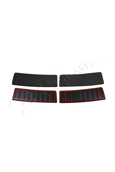 BRSPLAST  Dacia Sandero Uyumlu 2012-2019 Arka Tampon Üstü Koruma - 5