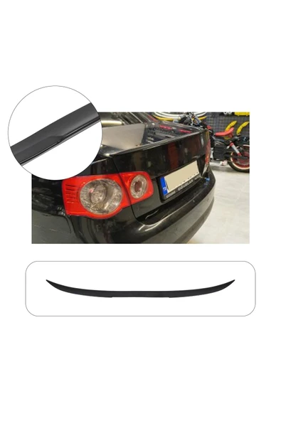 BRSPLAST  Universal Bagaj Üstü Mat Spoiler 122 Cm Enjeksiyon Baskı - 5